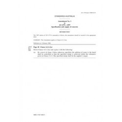 AS 1379-1997 AMDT 1 [ Superseded ]