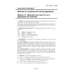 AS 1141.12-1996 [ Superseded ]