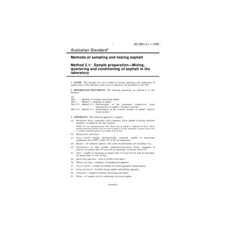 AS 2891.2.1-1995 [ Superseded ]