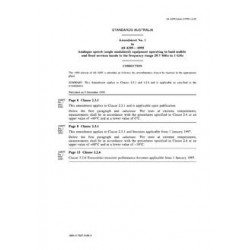 AS 4295-1995 AMDT 1 [ Superseded ]