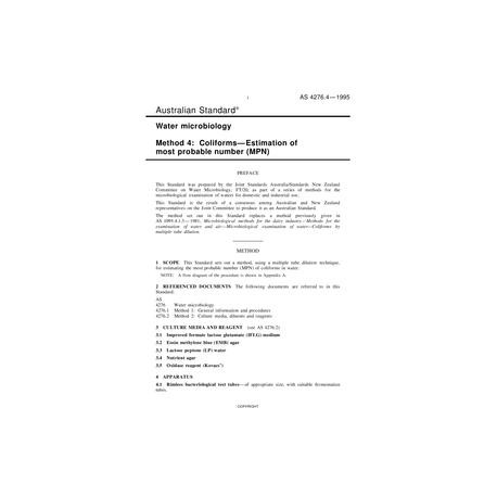 AS 4276.4-1995 [ Superseded ]
