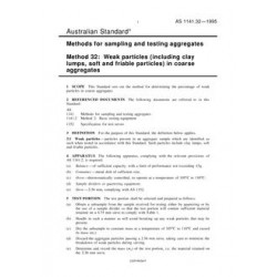 AS 1141.32-1995 [ Superseded ]