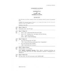 AS 2050-1995 AMDT 2 [ Superseded ]