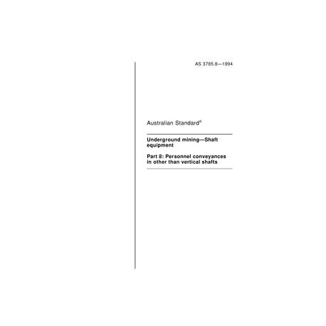 AS 3785.8-1994 [ Available Superseded ]