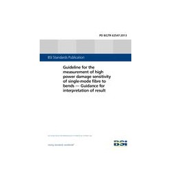 BS PD IEC/TR 62547:2013