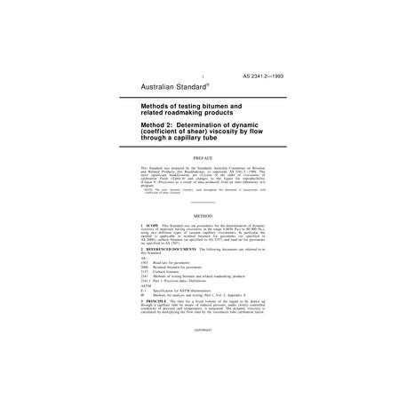 AS 2341.2-1993 [ Superseded ]