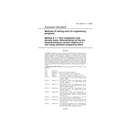 AS 1289.5.1.1-1993 [ Superseded ]