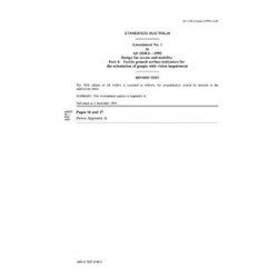 AS 1428.4-1992 AMDT 1 [ Superseded ]