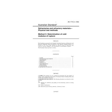 AS 1774.3-1992 [ Superseded ]