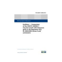 BS PD CEN/TS 16490:2013
