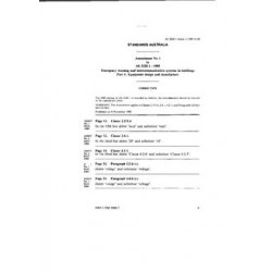AS 2220.1-1989 AMDT 1 [ Superseded ]