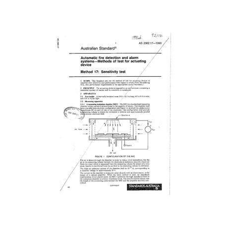 AS 2362.17-1990 [ Superseded ]