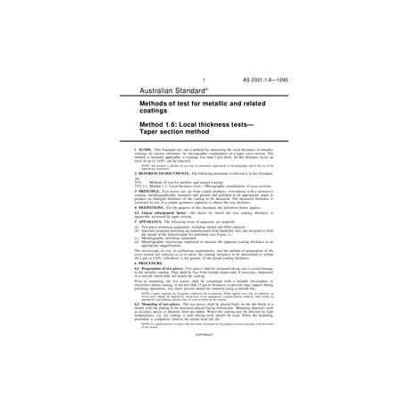 AS 2331.1.6-1990 [ Superseded ]