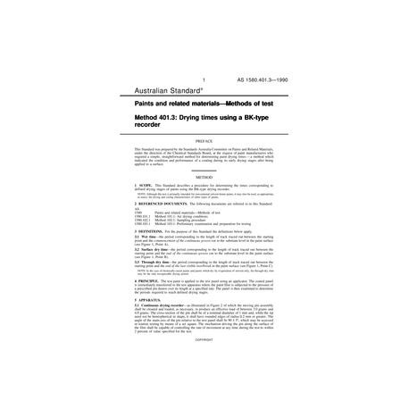 AS 1580.401.3-1990 [ Superseded ]