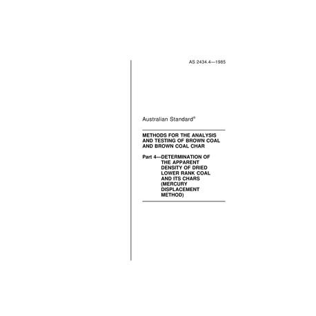 AS 2434.4-1985 [ Superseded ]