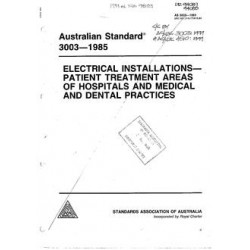 AS 3003-1985 [ Superseded ]