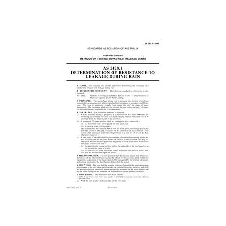 AS 2428.1-1983 [ Superseded ]