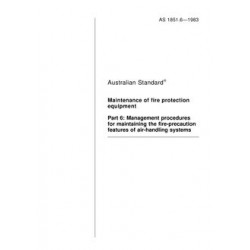 AS 1851.6-1983 [ Superseded ]