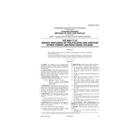 AS 2001.7.18-1983 [ Superseded ]