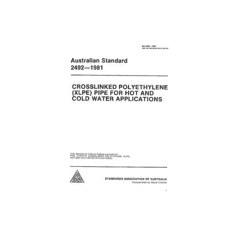 AS 2492-1981 [ Superseded ]