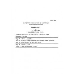 AS 1509-1974 CORR 1 [ Superseded ]