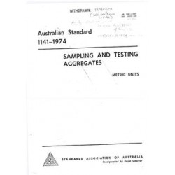 AS 1141-1974 [ Superseded ]