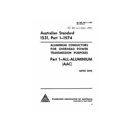 AS 1531.1-1974 [ Superseded ]