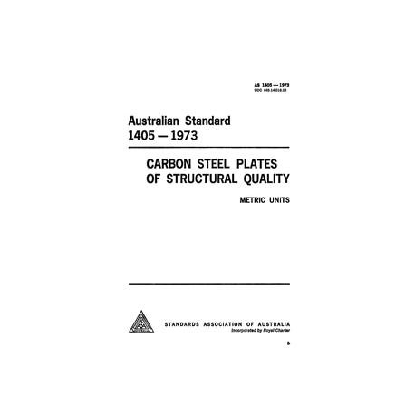 AS 1405-1973 [ Superseded ]