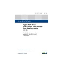 BS PD IEC/TR 80001-2-4:2012