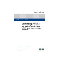 BS PD CEN/TR 16363:2012