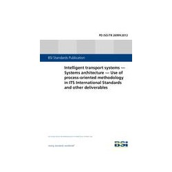 BS PD ISO/TR 26999:2012