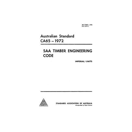 AS CA65-1972 [ Superseded ]