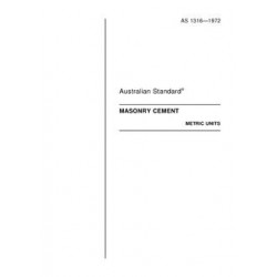 AS 1316-1972 [ Superseded ]