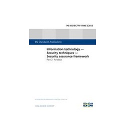 BS PD ISO/IEC TR 15443-2:2012