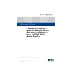 BS PD ISO/IEC TR 29158:2011