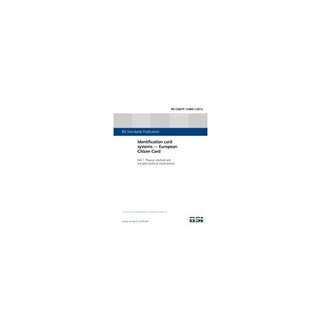 BS PD CEN/TS 15480-1:2012