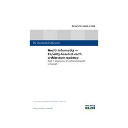 BS PD ISO/TR 14639-1:2012