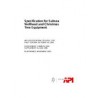 API Spec 17D (R2003)