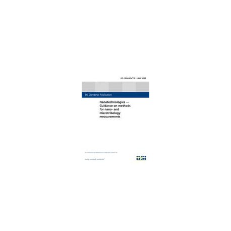 BS PD CEN ISO/TR 11811:2012