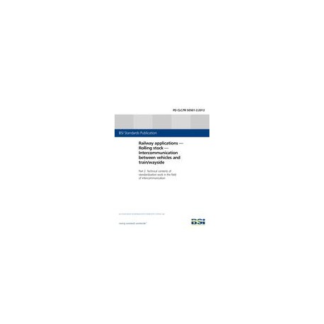 BS PD CLC/TR 50501-2:2012