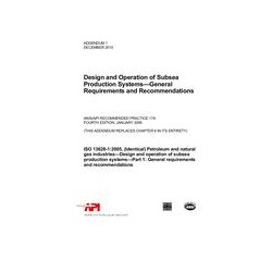 API RP 17A Addendum 1