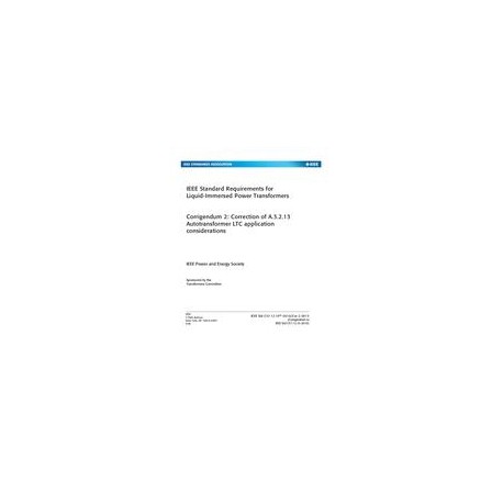 IEEE C57.12.10-2010/Cor 2-2013
