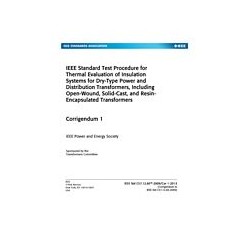 IEEE C57.12.60-2009/Cor 1-2013