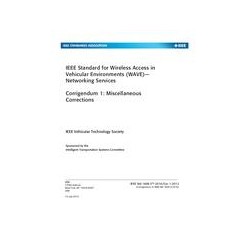 IEEE 1609.3-2010/Cor 1-2012