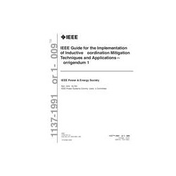 IEEE 1137-1991/Cor 1-2009