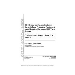 IEEE C62.21-2003/Cor 1-2008