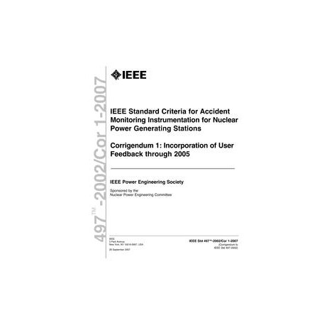 IEEE 497-2002/Cor 1-2007