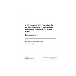 IEEE C37.09-1999/Cor 1-2007