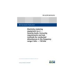 BS PD CLC/TR 50579:2012