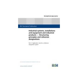 BS PD ISO/TS 81346-3:2012